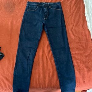 Abercrombie & Fitch ultra high rise super skinny dark wash size 31